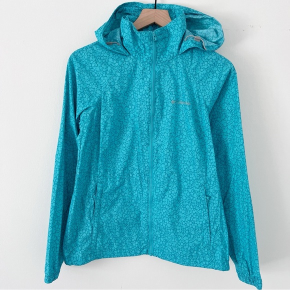 Columbia Women's Blue Hooded Jacket - Picture 8 of 16